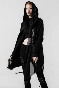 Killstar Ruination Hooded Cardigan Cloak -Timeless London Shop RUINATION HOODED CARDIGAN C x1600 89fea5dd 9301 4ae4 9eec a66fc6ec1339 560x