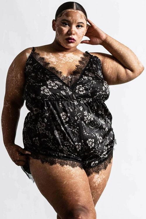 Killstar Spellbound Teddy With Lace Trims Sexy 1 Killstar Spellbound Teddy With Lace Trims Sexy