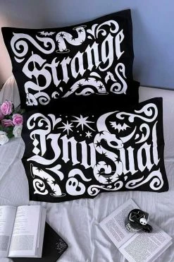 Killstar Strange & Unusual Pillowcase Set GLOW IN THE DARK!