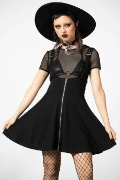 Killstar Suspend Me Statement Skirt Zip Front -Timeless London Shop SUSPEND ME STATEMENT SKIRT W 1 x1600 4df75b05 33c9 4803 a898 9cb90692c416 560x