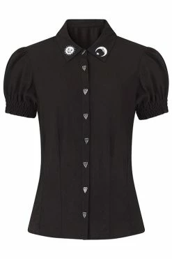 Hell Bunny Samara Blouse -Timeless London Shop SamaraBlouse FGMod d60ad68c f666 4fa4 a3ac 4e39bd6dc27c 560x