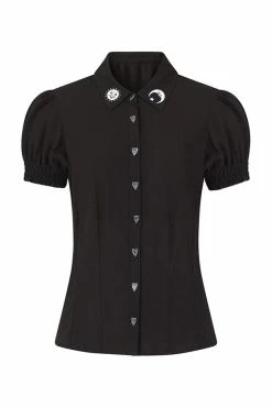 Hell Bunny Samara Blouse -Timeless London Shop SamaraBlouse FG e568078f 6f81 48f2 8d08 0dbabe11812d 560x