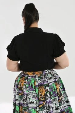 Hell Bunny Skelli Blouse 19 Hell Bunny Skelli Blouse -Timeless London Shop SkelliBlouse BP 4c139981 de37 4fe1 bad2 0bede590e2a6 560x