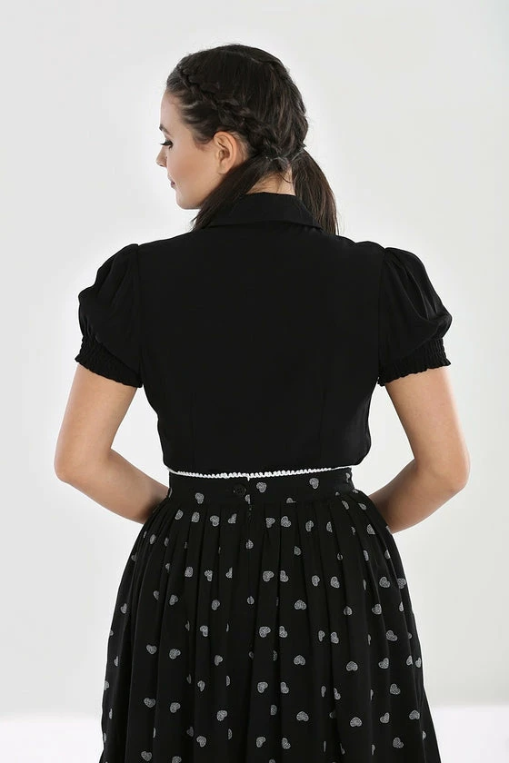 Hell Bunny Skelli Blouse 8 Hell Bunny Skelli Blouse - Image 8