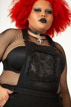 Killstar Foreteller Patch Denim Overalls With Distressed Detailing Festival Ready 25 Killstar Foreteller Patch Denim Overalls With Distressed Detailing Festival Ready -Timeless London Shop V0s52knw 560x