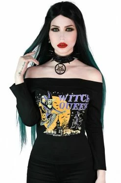 Killstar Witch Queen Bardot Top -Timeless London Shop WITCH QUEEN BARDOT TOP B x1600 32f5e5af f96f 4e2b bec2 3e12ad97f8b5 560x
