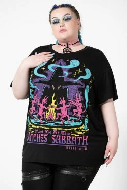 Killstar Witches Sabbath Relaxed Top T-shirt -Timeless London Shop WITCHES SABBATH RELAXED TOP PLUS WOMENS 3 x1600 c47204a7 ff86 43a0 8e9e 5e88791af7f9 560x
