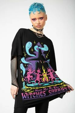 Killstar Witches Sabbath Relaxed Top T-shirt -Timeless London Shop WITCHES SABBATH RELAXED TOP WOMENS 1 x1600 c1bf1bca 2c05 42c3 826b f2ed2a1681ad 560x