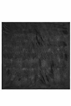 Killstar Webbed Large Blanket Bedspread Black