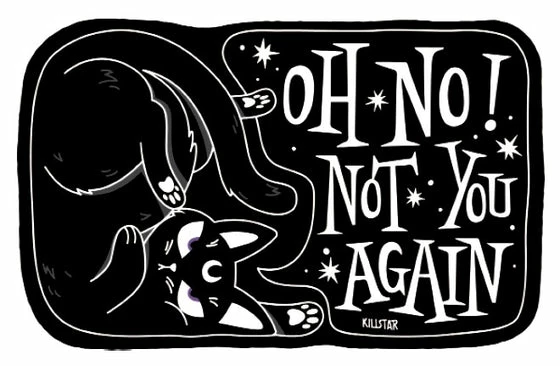 Killstar Your Again Doormat Kitty 2 Killstar Your Again Doormat Kitty - Image 2