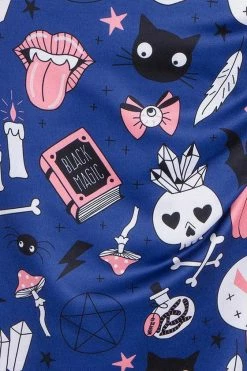 Lady Vintage Elsie Dress In Black Magic 6 Lady Vintage Elsie Dress In Black Magic -Timeless London Shop aw21elsieblackmagic c 560x