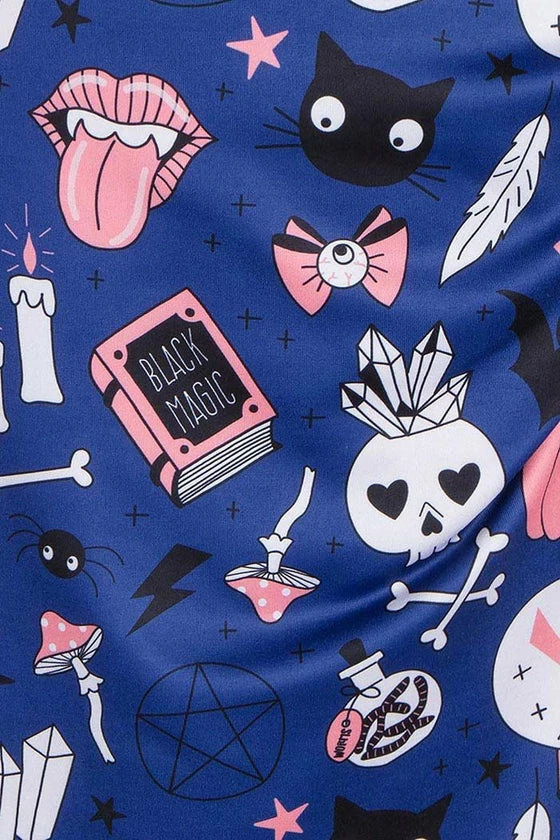 Lady Vintage Elsie Dress In Black Magic 3 Lady Vintage Elsie Dress In Black Magic - Image 3