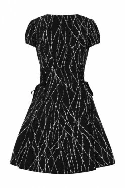 Hell Bunny Barbed Wire Mini Dress -Timeless London Shop hlb40181 barbed wire mini dress blk 11 large bfab43de 3410 4140 8452 6c9734f2febe 560x