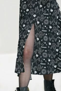Hell Bunny Hello Goodbye Dress Maxi Ouija Halloween Print 18 Hell Bunny Hello Goodbye Dress Maxi Ouija Halloween Print -Timeless London Shop hlb40188 hello goodbye dress blk 03 560x