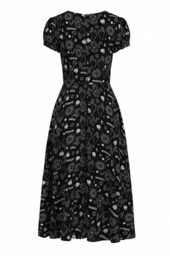 Hell Bunny Hello Goodbye Dress Maxi Ouija Halloween Print 24 Hell Bunny Hello Goodbye Dress Maxi Ouija Halloween Print -Timeless London Shop hlb40188z hello goodbye dress blk 11 large 2 1 560x