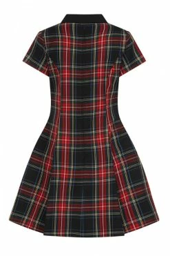 Hell Bunny Heather Mini Dress Tartan With Collar -Timeless London Shop hlb40238z heather mini dress tar 12 986fb3c3 9107 4dd1 bdf8 eed9e2988413 560x
