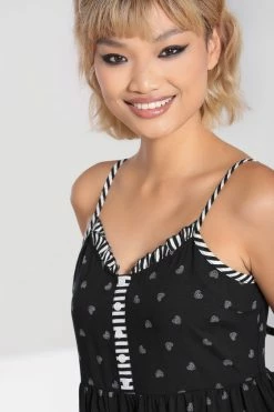 Hell Bunny Ribcage Babydoll Dress Ribcage Hearts With Stripe Detail 26 Hell Bunny Ribcage Babydoll Dress Ribcage Hearts With Stripe Detail -Timeless London Shop hlb40272 ribcage babydoll dress blk wht 03 1 1 560x
