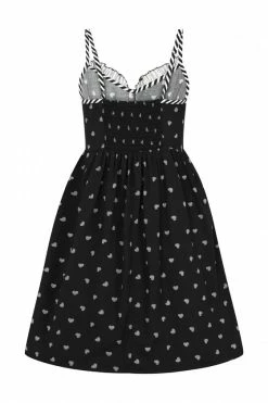 Hell Bunny Ribcage Babydoll Dress Ribcage Hearts With Stripe Detail 23 Hell Bunny Ribcage Babydoll Dress Ribcage Hearts With Stripe Detail -Timeless London Shop hlb40272 ribcage babydoll dress blk wht 11 1 1 560x