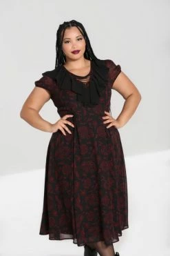 Hell Bunny Clarice Maxi Dress Snake Print 19 Hell Bunny Clarice Maxi Dress Snake Print -Timeless London Shop hlb40299p clarice maxi dress blk 04 1 1 560x