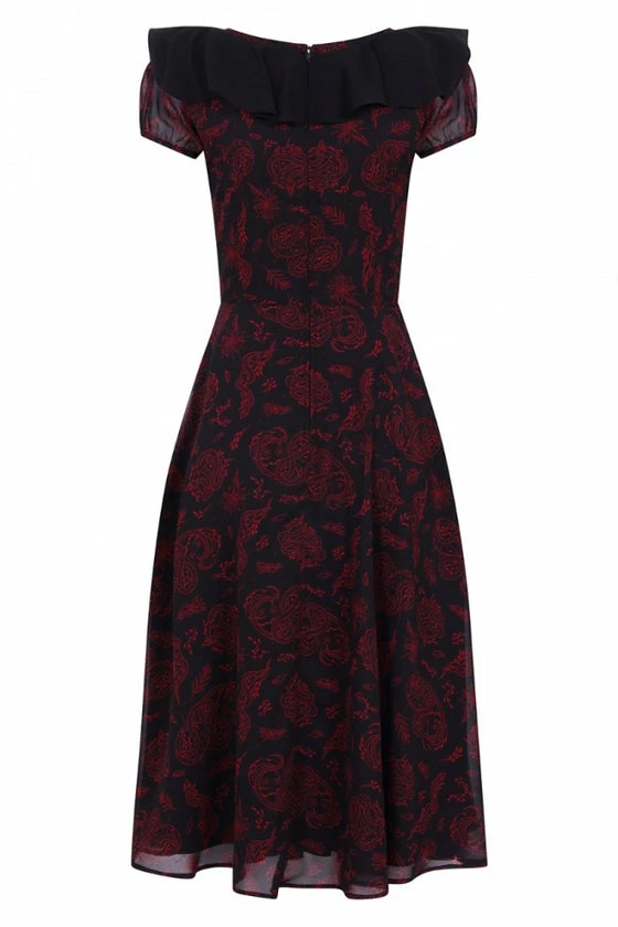 Hell Bunny Clarice Maxi Dress Snake Print 11 Hell Bunny Clarice Maxi Dress Snake Print - Image 11