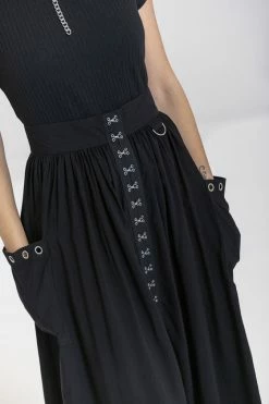 Hell Bunny Tabitha Skirt -Timeless London Shop hlb50172 tabitha skirt black 02 7 560x