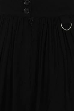 Hell Bunny Tabitha Skirt -Timeless London Shop hlb50172 tabitha skirt blk 13 large 14 560x