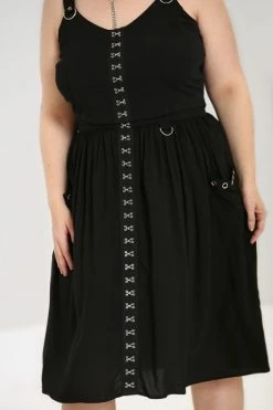 Hell Bunny Tabitha Skirt -Timeless London Shop hlb50172p tabitha skirt blk 02 2 560x