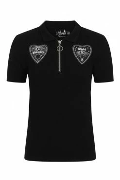 Hell Bunny Oculus Top In Black -Timeless London Shop hlb60105z oculus top blk 10 14 a285316a fb0a 4ddc aaf3 e3e75c02628e 560x