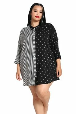 Hell Bunny Ribcage Oversize Shirt