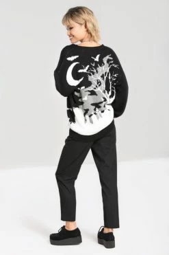 Hell Bunny Salem Oversize Cardigan Graveyard Halloween -Timeless London Shop hlb60189 salem cardigan blk 04 1 94afaa28 7a42 473b 91d9 a46260d9181d 560x