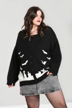 Hell Bunny Salem Oversize Cardigan Graveyard Halloween -Timeless London Shop hlb60189p salem cardigan blk 03 166188fb 6c21 46fc 9e64 3a425d014542 560x