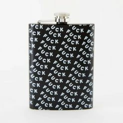Punky Pins F*ck Tall Hip Flask -Timeless London Shop punky pins fuck hip flask tall black 30488049549501 900x 1ee9bd7d 8767 4629 a2db 9352dbfa340c 560x