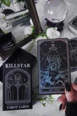 Killstar Tarot Cards 78 Card Deck Holographic 5 Killstar Tarot Cards 78 Card Deck Holographic -Timeless London Shop tarot cards 1 x1600 73e62f8b 917a 49b2 bf18 5f71c1d499a7 560x