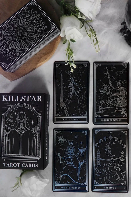 Killstar Tarot Cards 78 Card Deck Holographic 2 Killstar Tarot Cards 78 Card Deck Holographic - Image 2